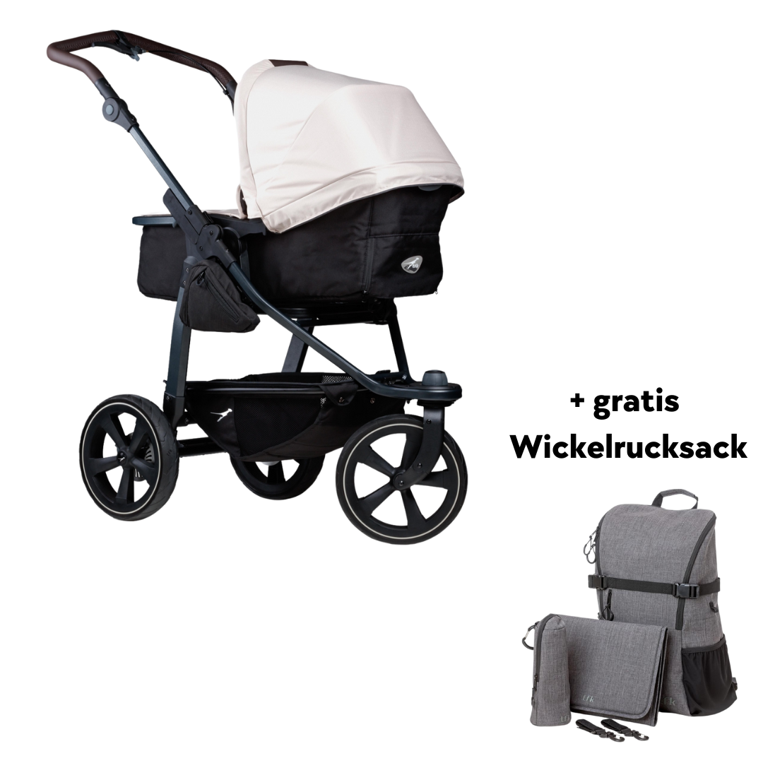 TFK Mono 2 Kombikinderwagen inkl. gratis Wickelrucksack Luftkammerräder – sand – TFK Mono 2 Kombikinderwagen inkl. gratis Wickelrucksack Luftkammerräder sand bei babybrands.de kaufen ✓ sicher, einfach & bequem online bestellen ✓